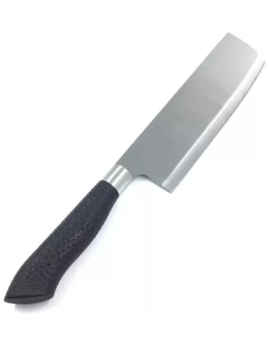 Faca Nakiri Aço Inox (cabo emborrachado)